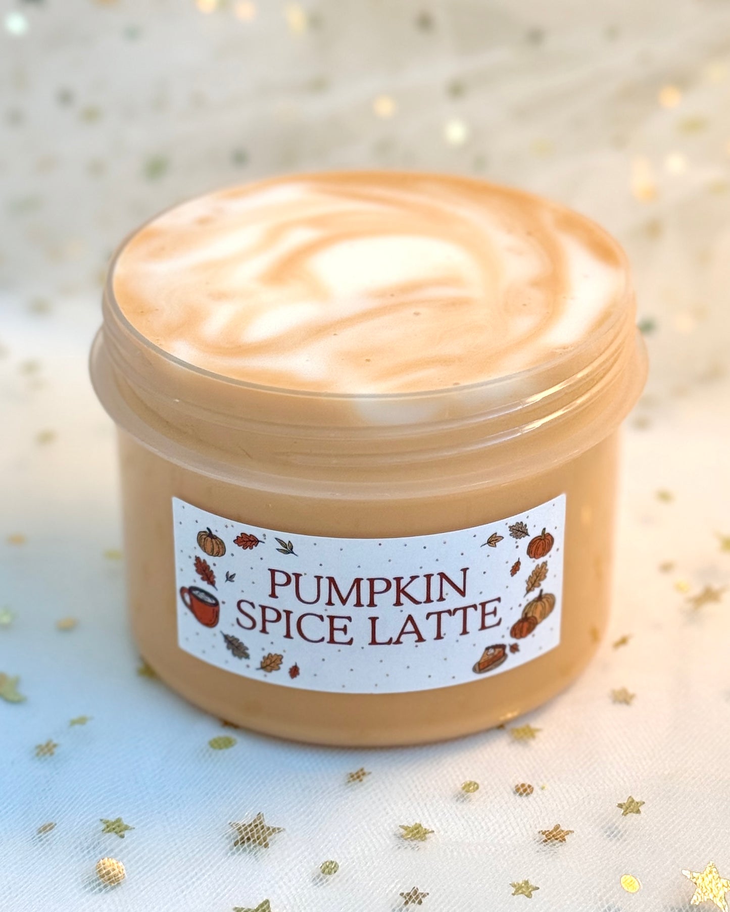Pumpkin Spice Latte Slime