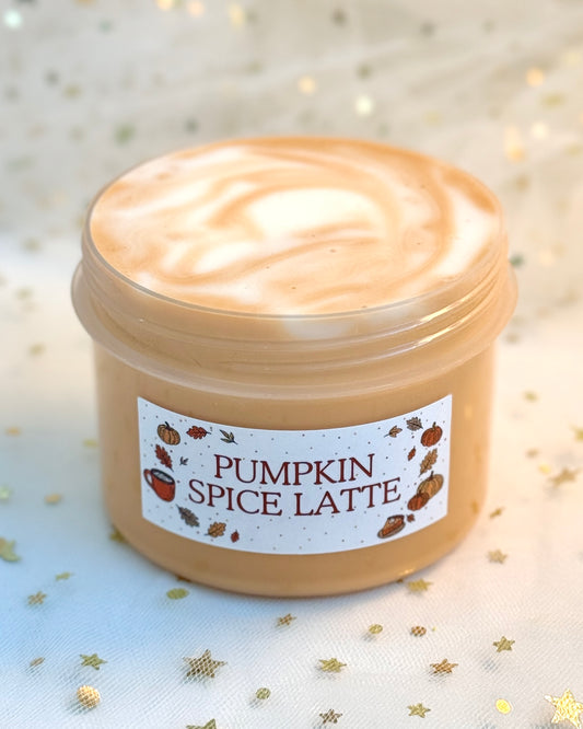 Pumpkin Spice Latte Slime
